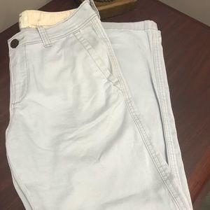 Boys Abercrombie Light Blue Chinos